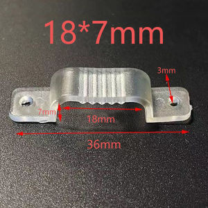 LED Strip Lights Connector LED Cable Organizer Clip Cable Management For W5-20mm Neon Led Tape 110V 220V 24V Wire Manager Holder
