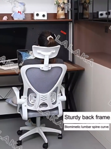UPSEN Office Chair Study Chair Computer Chair Adjustable Chair Swivel High Back Chair Mesh Home Gaming Chairs