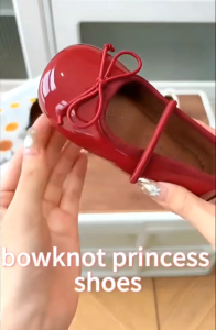 Sepatu Ballet anak Perempuan Cantik Princes Motif Pita Mewah Flat shoes anak wanita Trendi Viral COD