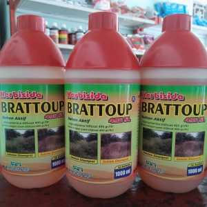 Herbisida obat rumput pembasi rumput BRATTOUP 495SL 1Liter