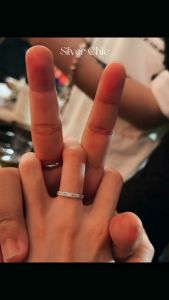 [FREE KHẮC] Nhẫn đôi bạc Sweet Things SILVER CHIC N06 bạc 925