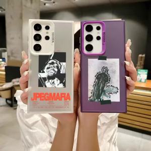 Music Rapper J-JPEGMAFIA Phone Case For Samsung Galaxy S25 S24 S23 S22 S21 Ultra Plus Laser Hard Colorful Matte Shockproof