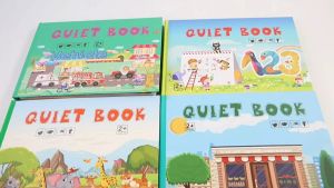 Busy Books For Preschooler Baby Montessori Learning Materials Quiet Books Early Education Toys  8 Different Themes Number Veggie Animals Vehicles Dinosaur Sea World Travel World And Space