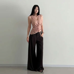 CHANGTONG | Fancy and Niche Irregular Neck Straps Vest for Summer