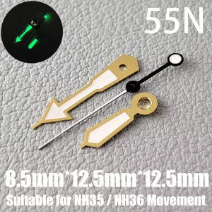 Watch Hands NH35 Hands NH36 Hands Green Luminous Hands Second Hands Watch Accessories Suitable For NH35NH36 Movement