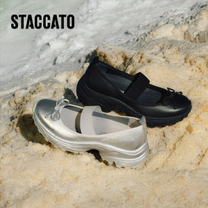 <Gravity Echo>Staccato Mary Jane Platform Shoes รองเท้าแมรี่เจน รองเท้าส้นตึก หัวกลม EVD06