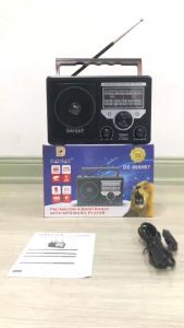 Đài Radio DAICAT DC-9999BT – Đa Năng: FM/AM/SW USB Thẻ Nhớ Bluetooth Pin Sạc Dự Phòng