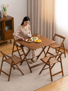 ZHUTING | Adjustable Folding Dining Table Home Use Portable