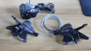 Shimano Altus M370 9 Speed Shifter Groupset RD-M370 45T MTB 9-Speed Rear Derailleur Bike Parts