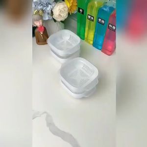 Fresh-keeping box plastic lunch box microwave refrigerator sealed box lunch box refrigerator storage