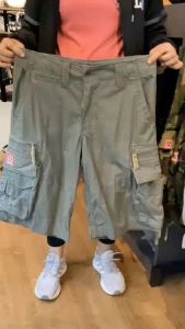 Molecule กางเกงโมเลกุล 3/4 ส่วน รหัส 50007 กางเกงคาร์โก้ขาสั้น 3/4 ส่วน กก.โมเลกูร Molecule Pants