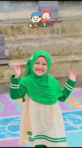 Setelan tunik olahraga anak perempuan Raggakids usia 3 - 13 tahun Seragam olahraga anak perempuan