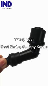 Tutup-Cop-Cangklong Kepala Busi Beat Karbu/Scoopy Lama-Old Carbu