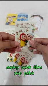 Amplop Karakter Kartun Lucu: 10pcs Ukuran Mini Sanrio Kuromi ATM