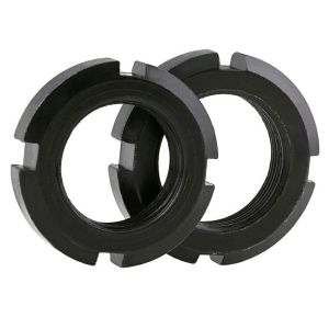 M10 M12 M14 M16 M18 M20 M22 M24 M25 M27 M30 M33 M35 M36 M39 M40 M42 M45 M48 M50 M52 M55 M56 M60 GB812 Round Nut Slotted Nut Four Slot Nut