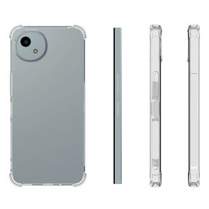Ốp Điện Thoại Mềm TPU Silicon Chống Sốc EUCAGR Clear Air Cushion Dành Cho Sharp Aquos Wish Series 4 5 - Vỏ Trong Suốt Chống Trầy Xước Chống Sốc
