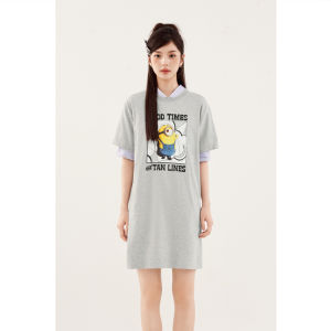 SEIFINI | Loose Lazy Off-Shoulder Leisure Cool Feeling Womens Dress