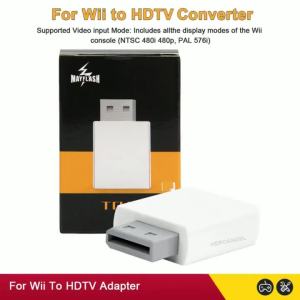 For Wii to HDMI-compatible Converter Mayflash 1080p 720p Connector Output Video With 3.5mm Audio Jack For PC TV Monitor Display