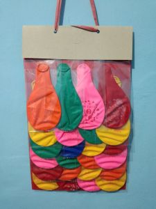 Balon karet besar ukuran 8 inch isi 24 biji / Mainan balon siap jual