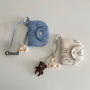 JIFANPAUL | Cute Rabbit Floral Cotton Multifunctional Small Bag