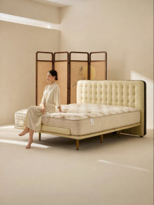 Noiseless Electric Adjustable Bed with Sleep Monitoring and Massage