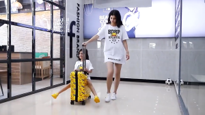 20/22/24Inch Multifunctional Trolley Case Little Yellow Duck Fashionable Trendy Suitcase Children Can Sit Travel Luggage