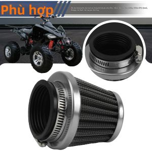 Hệ Thống Lọc Không Khí Xe Máy Phổ Thông 44mm Dành Cho Xe Đạp 50cc-125cc ATV Dirt Bike Go-Kart Quad Motocross - Hợp Kim Nhôm