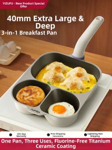 YIZHIFU | Egg Cooking Wonder Titanium Ceramic Frying Pan
