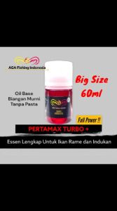 Essen PERTAMAX TURBO + 60ml Murni Biangan Premium Umpan Pancing Ikan Rame dan Indukan Big Size
