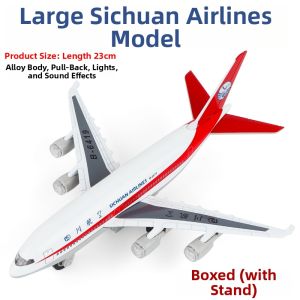 JUANNUO | Large Simulated A380 Aircraft Model Toy