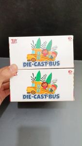 Toy Addict 2-In-1 Mini Bus DieCast Mobil Pullback Mainan Anak