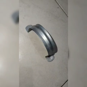 Klem pipa 2 1/2" 2 1/2 inch 1.5" 15 " pipe plat omega seng besi clamp