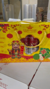 NƯỚC YẾN LON QUEENNEST 1% 190ML (HỘP NGANG VÀNG- 5 LON)