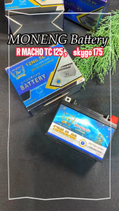 MO NENG MOTORCYCLE BATTERY 12Volts 6.5AH 12N6.5L-BS for XTZ125/Macho 125