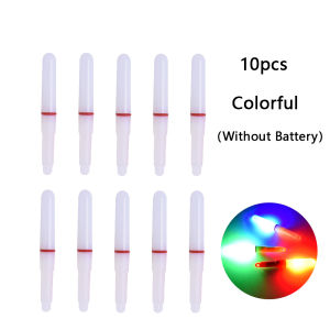 10 Pcs Luminous Fishing Light Stick Electronic Fish Attracting Tackle Tool for Ocean Sea Fishing (without Battery)