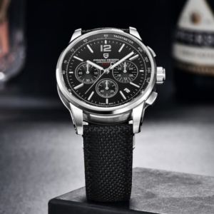 PAGANI DESIGN 2025 New Men Quartz Watches VK63 Fashion Casual 100M Water Resistant Sapphire Glass Stainless Steel Watches