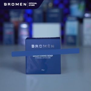 PAKET HEMAT Bromen Brightening Soap + Brightening Serum GRATIS WADAH SABUN Mencerahkan Wajah