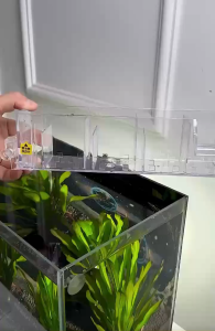 Three-in-one Wall-mounted Oxygenated Water Pumping filter Fish Tank Filter Box Water Circulation Water Purification