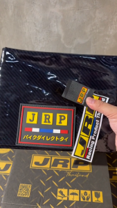 High quality YAMAHA AEROX MOTORCYCLE Thai Seat Cover JRP Seat Cover ( JRP NE WLogo) DRY CARBON With FREE-sticker tahi na