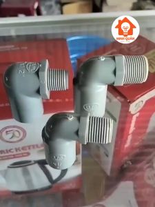 Co răng ngoài co ren ngoài ống nhựa PVC phi 21 21/27 27mm BÌNH MINH