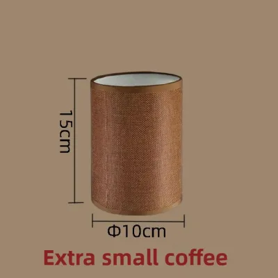 FEIZHUXIANSEN | Universal Straight Cylinder Linen Lampshade