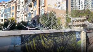 HOT Razor Barbed Wire 450mm 700mm 10 Meter Roll Type/Lurus Barbed Wire/ Kawat Razor/ Razor Jenis Lurus/ Kawat Duri Askar