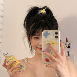 สไตล์เกาหลีน่ารักเป็ดผึ้งดอกทิวลิปสร้อยข้อมือสำหรับผู้หญิงสาวใสลูก