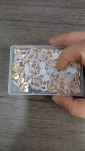 100pcs Multicolor Plastic Round Head Push Pins Thumbtacks for Home School Office Corkboard Map Pin