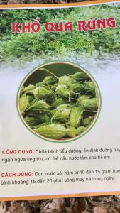 Khổ qua (05 - 1kg) mướp đắng thái lát khô pha trà thanh nhiệt ngày hè tốt cho người cao huyết áp đun tắm mát mẻ da dẻ