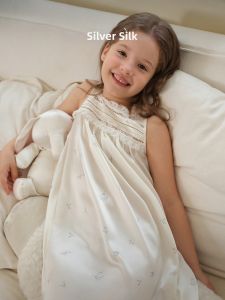 YINSANG | Low Allergenicity Silk Summer Nightgown 22 Momme