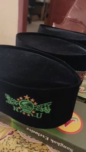 PECI NU ANAK TINGGI 9 CM / SONGKOK NU DEWASA TINGGI 9 ( Bahan Bludru )