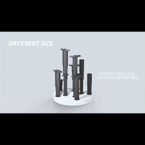 (ราคาต่อ 2 ชิ้น)ขาเตียงปรับระดับได้ แบบยืดไสลด์ได้ ขาเตียงรูปตัว T ขาตั้งไม้เนื้อแข็ง สําหรับวางฐานเตียงนอน