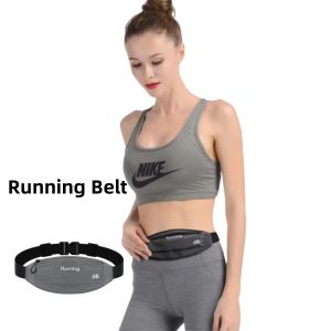 Guoftstars Running Belt Bag Waterproof Sports Waist Bag With Headphone Jack Reflective For Men Women Jogging Gym Cycling 腰包女腰包，跑步腰包，运动腰包