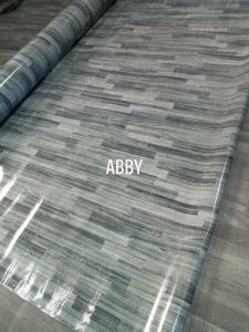 Ash gray design rubberized linoleum floor matting 1 yard